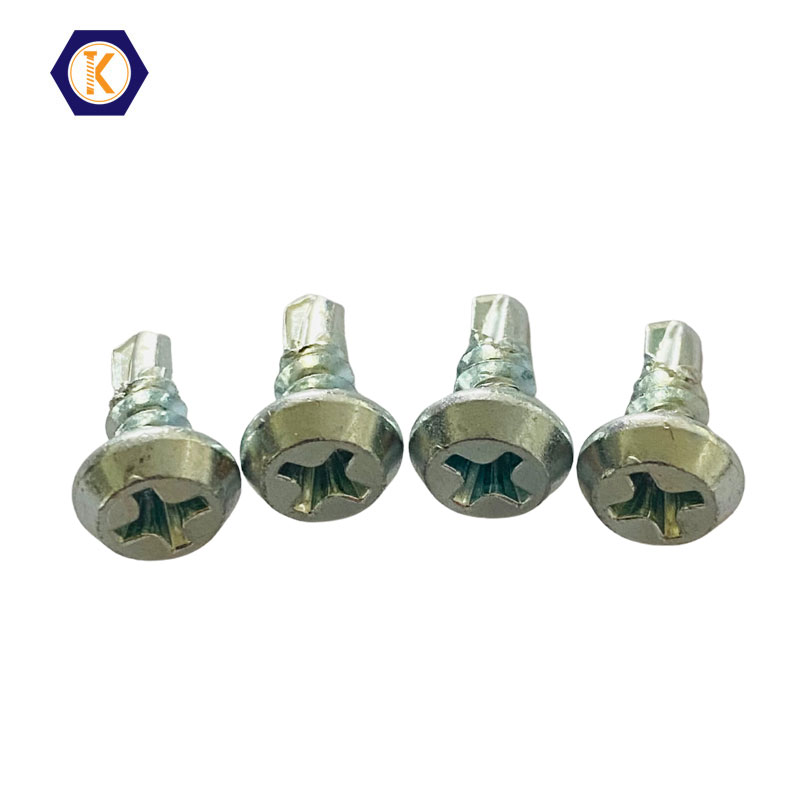 Hex Washer Head Self Drilling Screw Zinc Plated